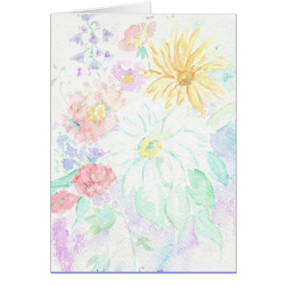 Water Colour Flowered