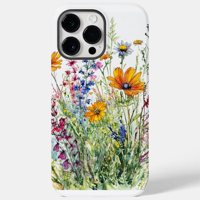 Water colour flowers Case-Mate iPhone case (Back)