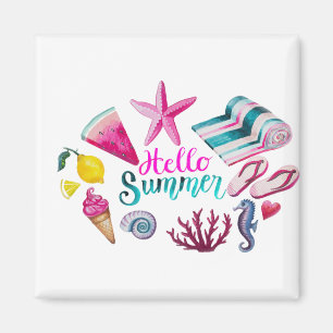 water colour magnet