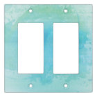 Water Colour Sea Ocean Beach Light Switch Cover