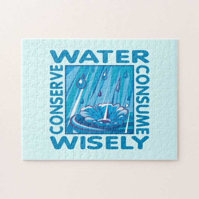 Water Conservation Jigsaw Puzzle (Horizontal)
