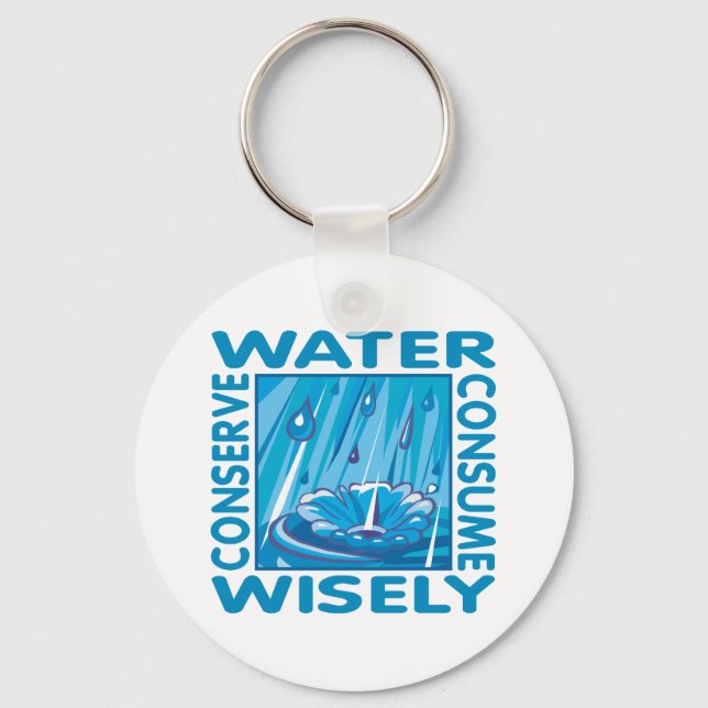 Water Conservation Keychain (Front)