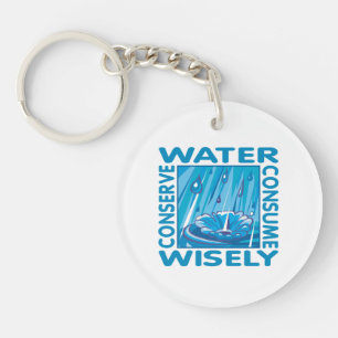 Water Conservation Keychain