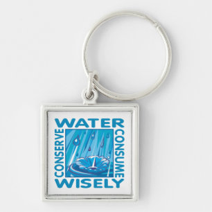 Water Conservation Keychain