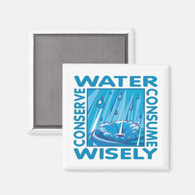 Water Conservation Magnet (Front/Back)