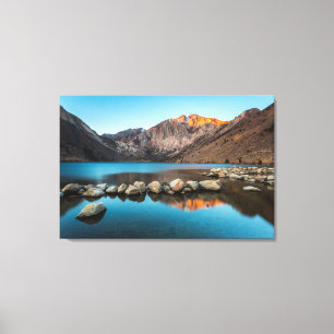 Water Convict Lake Sierra Nevada Canvas Print