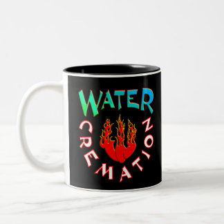 WATER CREMATION - AQUAMATION Two-Tone COFFEE MUG