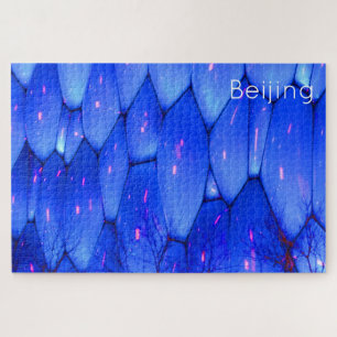 water cube beijing bubbles jigsaw puzzle