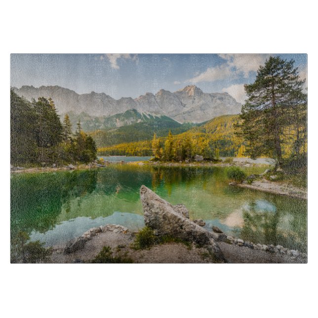 Water | Dachstein Mountains Lake Germany Cutting Board (Front)