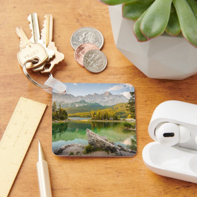 Water | Dachstein Mountains Lake Germany Keychain (Desk)