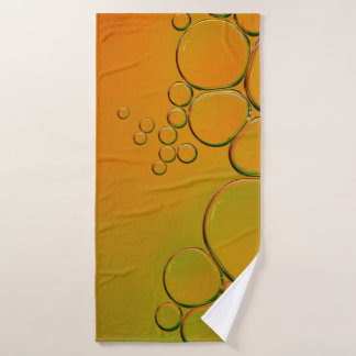 Water dew graphic bath towel