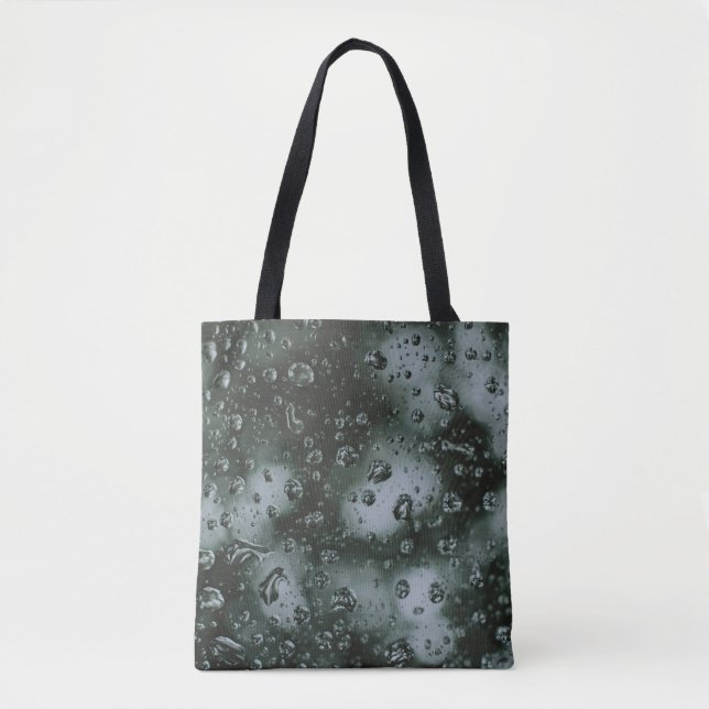Water dew on glass tote bag (Front)