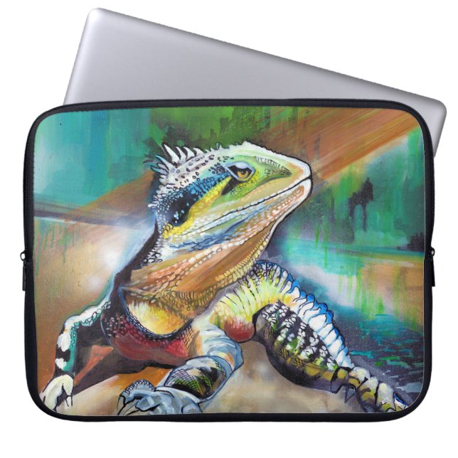 Water Dragon Laptop Case Unique Cool Design (Front)
