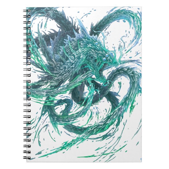 Water dragon notebook (Front)