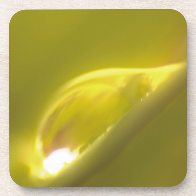 Water Drop Cork Coaster 3 (Front)