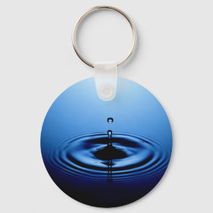 Water drop keychain
