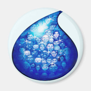 Water Drop Magnet