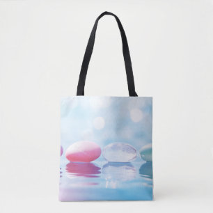 Water Drop Nature Serene Tranquil Peace Tote Bag