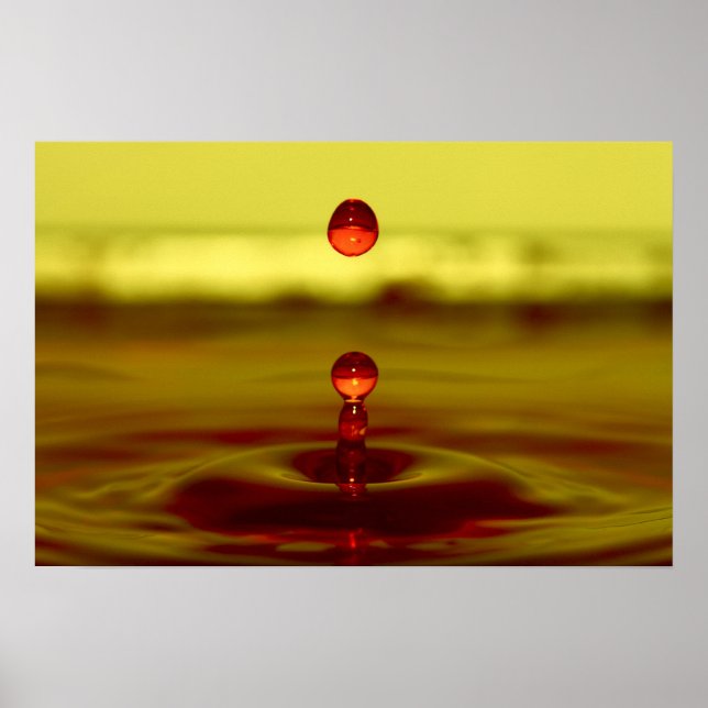 Water Drop Poster (Front)