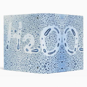 Water Drop Splash H2O Binder