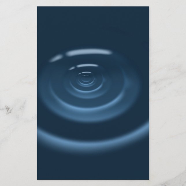 Water Drop Stationery (Front)