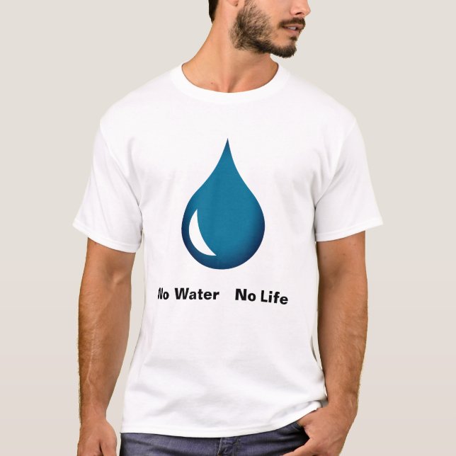 Water Drop T-shirt (Front)