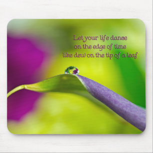 Water Droplet Mouse Pad