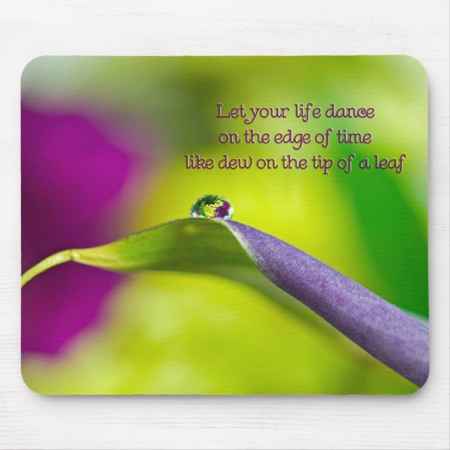 Water Droplet Mouse Pad (Front)