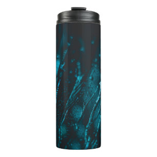WATER DROPLET ON GLASS THERMAL TUMBLER