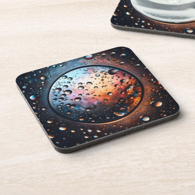 water droplets coaster (Left Side)