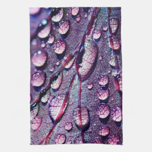 Water Droplets Kitchen Towel