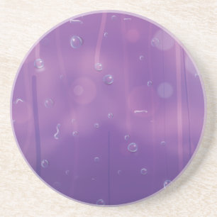 Water Drops on a window. Coaster