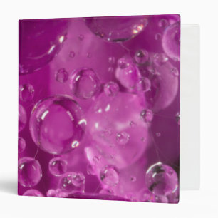 Water drops on flower, California Binder