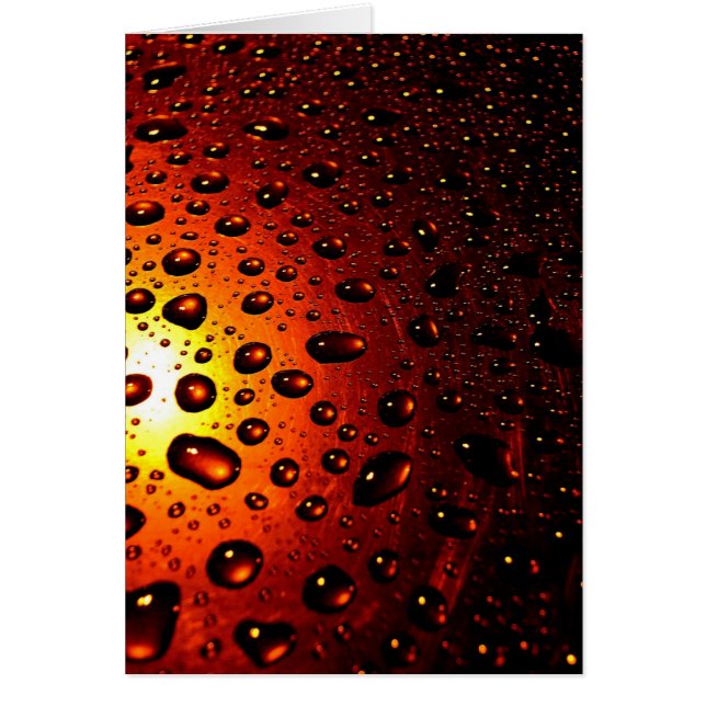 Water Drops on Glass (Front)