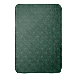 Water Drops on Green Metal Bath Mat