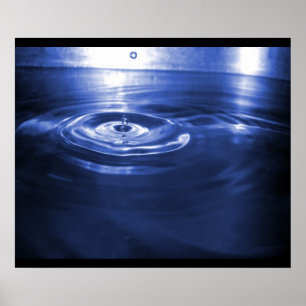 Water Drops Poster