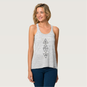 Water Earth Air Fire Elements  Tank Top
