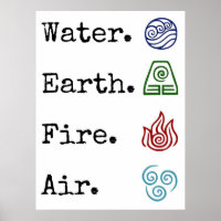water earth fire air