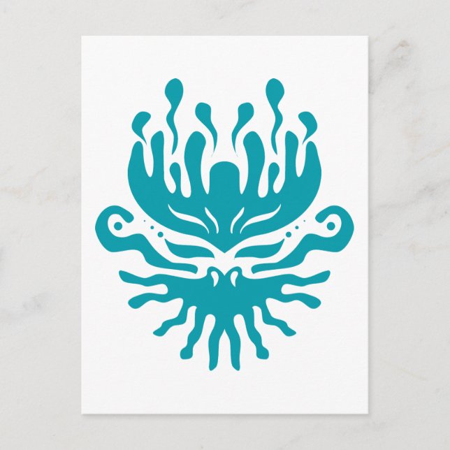 Water Elemental Postcard (Front)