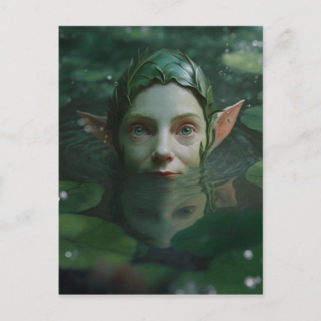 Water elf postcard (Front)