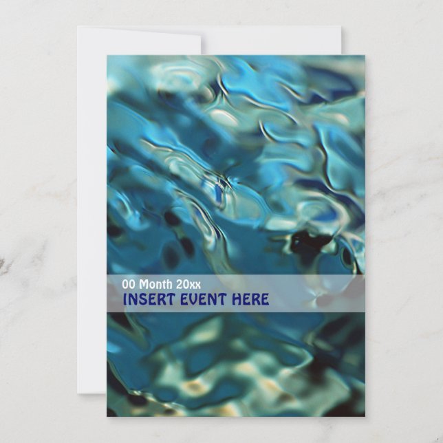 Water energy business invitation (Front)