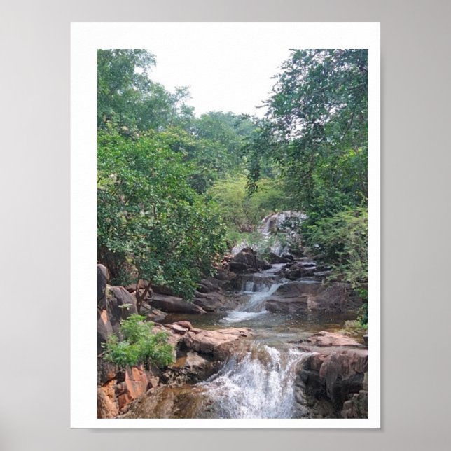 Water fall poster  (Front)