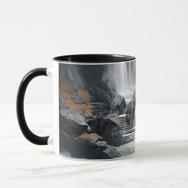 Water Fall Steps Mug (Left)