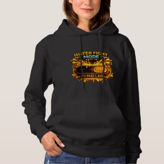 Water Fight Mode ON (Gaming Style)  Hoodie