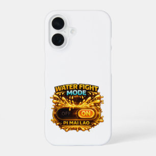 Water Fight Mode ON – Pi Mai Lao Festival Gaming  iPhone 16 Case