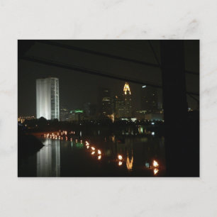 Water/Fire, Columbus, Ohio Postcard