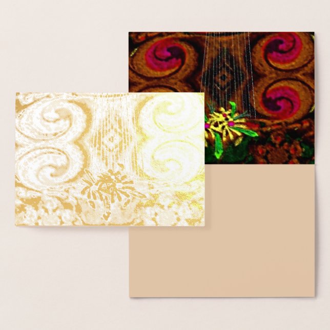 "Water Fountain in Mexico" Blank Card (Display)