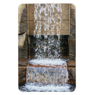 Water Fountain Photo Magnet