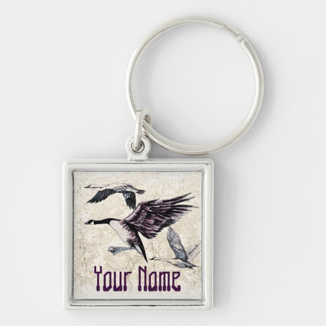 Water Fowl Keychain (Front)
