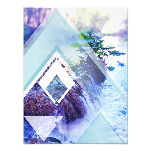 water geohaze photo print (Front)